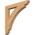 Ekena Millwork Thorton Slat Smooth Bracket, Western Red Cedar, 3 1/2"W x 30"D x 30"H BKT04X30X30THR06SWR